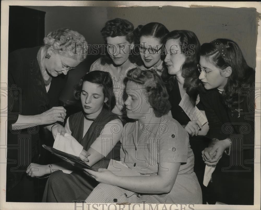 1948 Press Photo Visiting Nurses Association - neo19432 - Historic Images