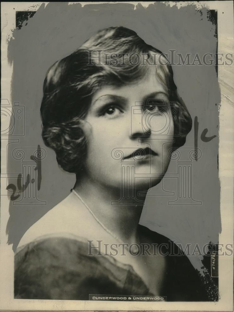 1924 Press Photo Viscountess Dunsford former Peggy Rush actress sues for divorc - Historic Images