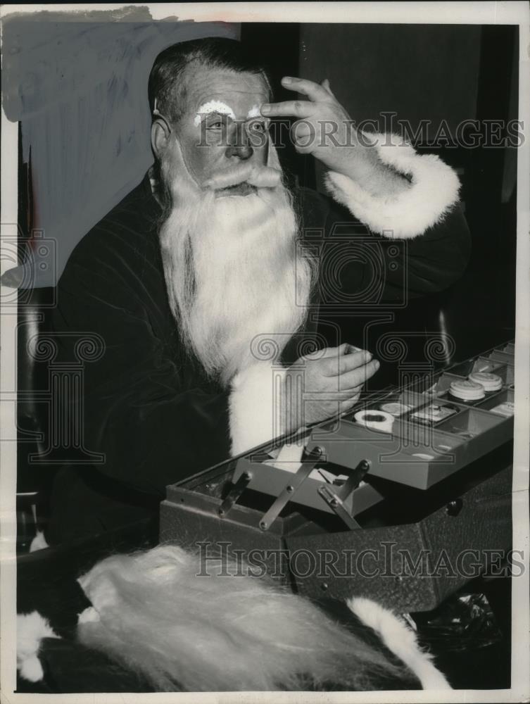 1958 Press Photo James Bently Forker, Senior Santa- Hermit Club - neo20268 - Historic Images