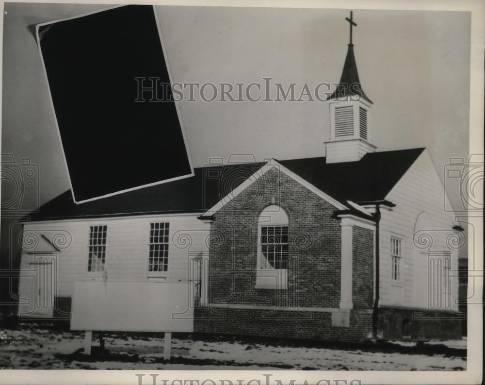 1949 Press Photo Puritas Lutheran Church in Ohio - neo20663 - Historic Images