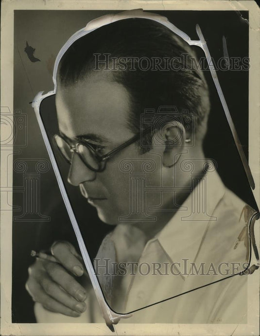 1926 Press Photo Renaud Hoffman, maker of "The Unknown Soldier" - neo21199 - Historic Images