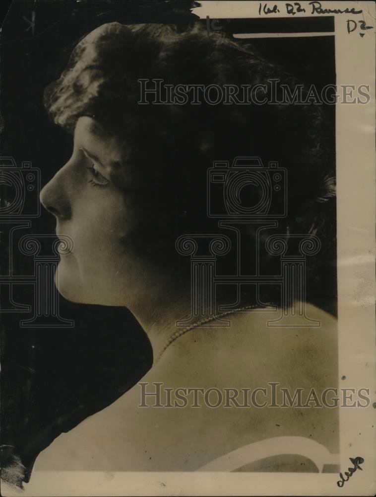1922 Press Photo Mrs. Onezina De Bouchel Breaks Marriage Engagement - neo21225 - Historic Images