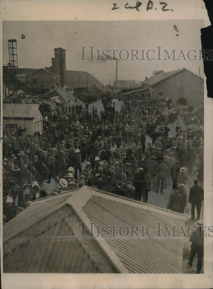 1922 Press Photo South African Uprising of Mine Workers in Rand District - Historic Images