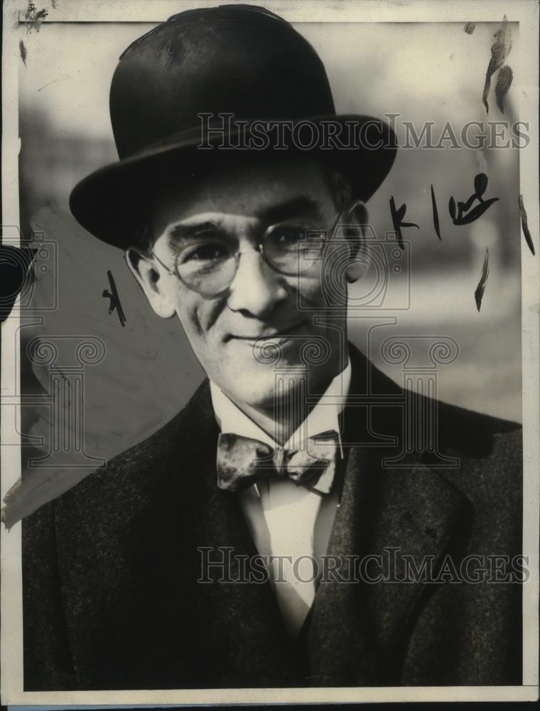 1927 Press Photo Dorsey W. Hyde, Jr. foreman of Grand Jury trying Fall-Sinclair - Historic Images