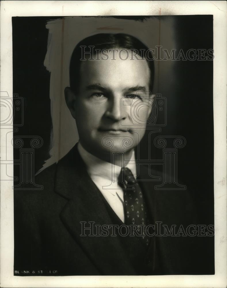 1940 Press Photo Olds, Chairman of the Board of the U.S. Steel Corporation - Historic Images