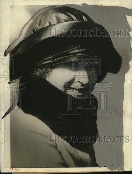 1923 Press Photo Donna Rachelle Mussolini wife of Premier - neo22031 - Historic Images