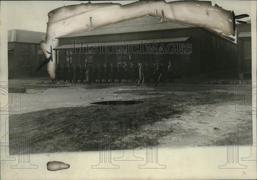 1927 Press Photo Governor&#39;s Island Warehouse Barracks, New York - neo22087 - Historic Images