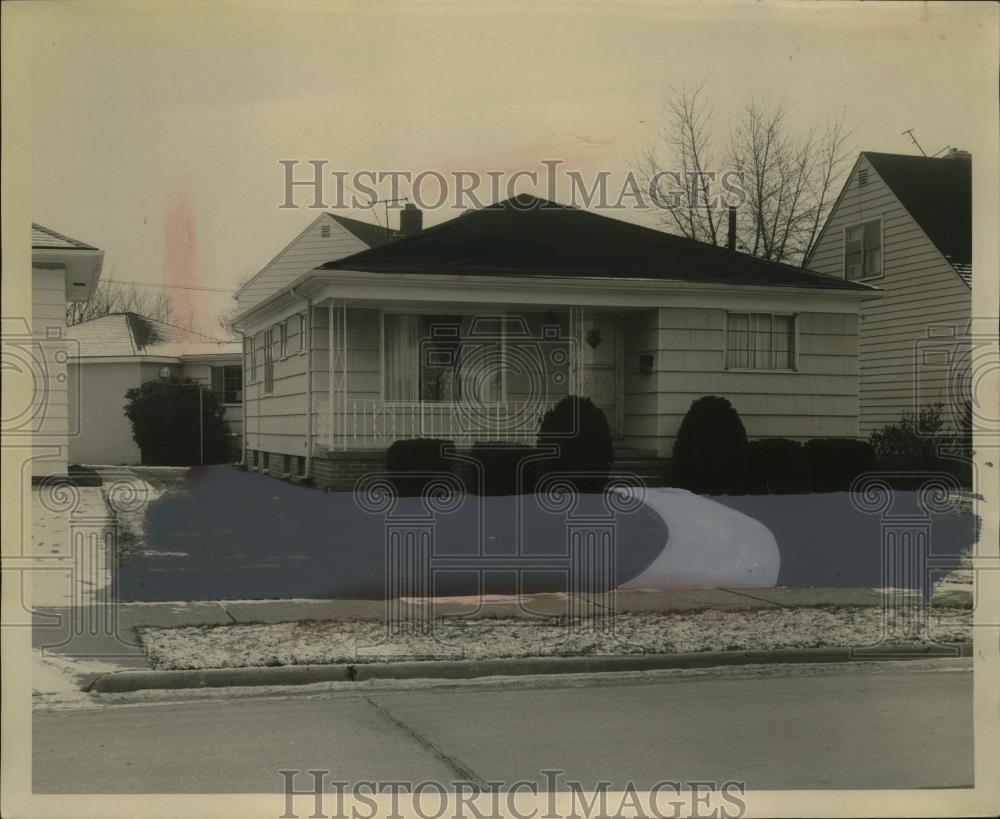 1967 Press Photo Home at 7703 Lanyard, Cleveland, Ohio - neo22539 - Historic Images