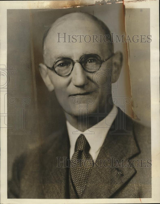 1945 Press Photo TA Warren of Wolverhampton England Rotary president - neo24585 - Historic Images