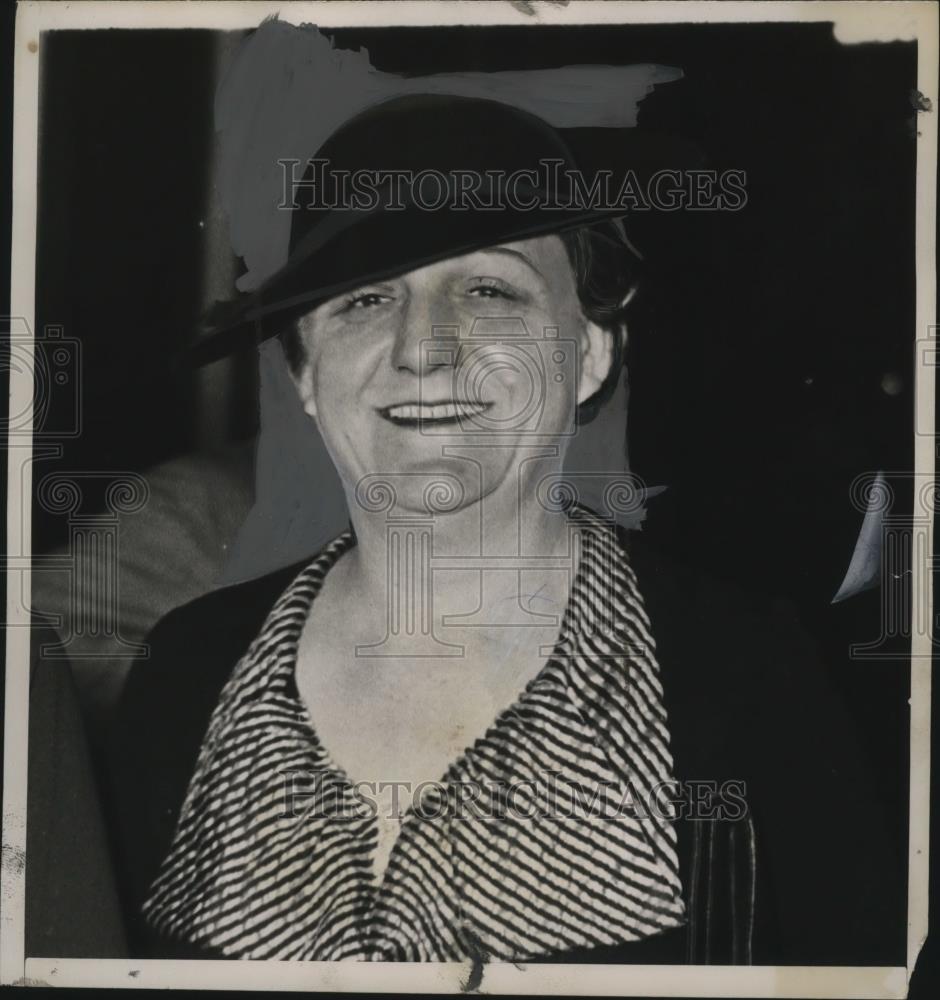 1940 Press Photo Mrs. Gerald P. Nye - neo24848 - Historic Images