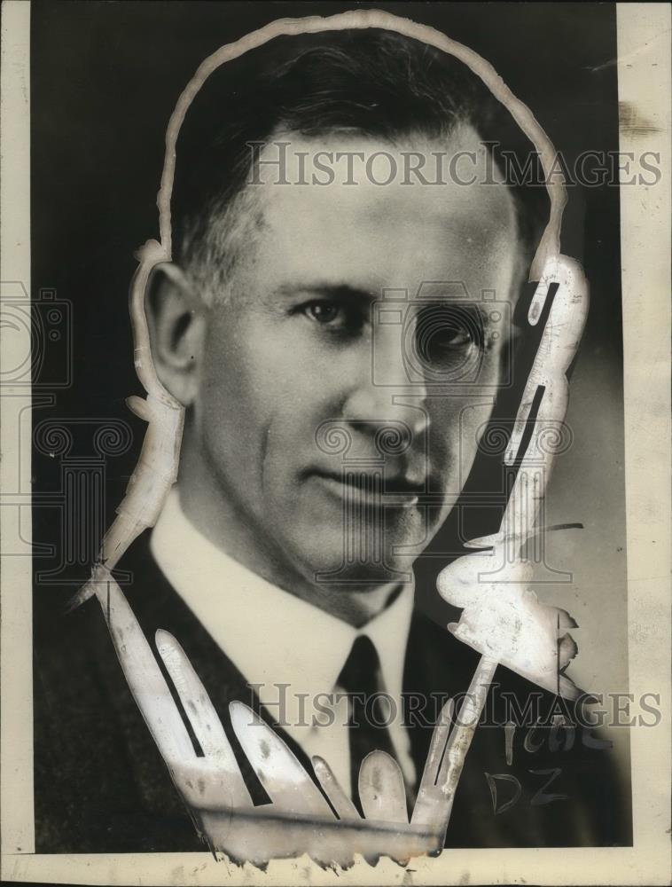 1925 Press Photo Max Mason University of Wisconsin head of Math dept - neo25883 - Historic Images