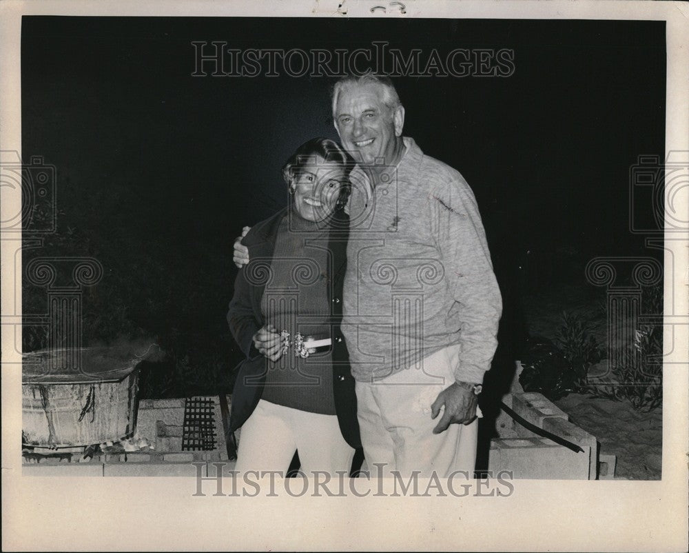 1973 Press Photo Thomas Petzold Palm Beach Lost Tree - Historic Images