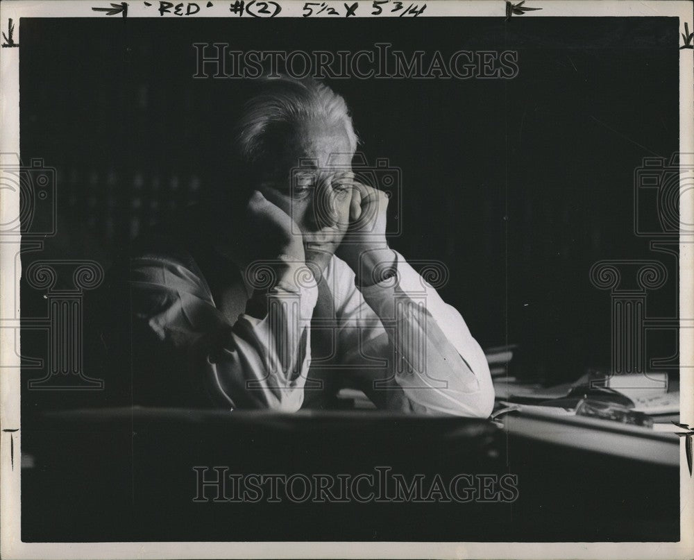 1954 Press Photo Judge - Historic Images