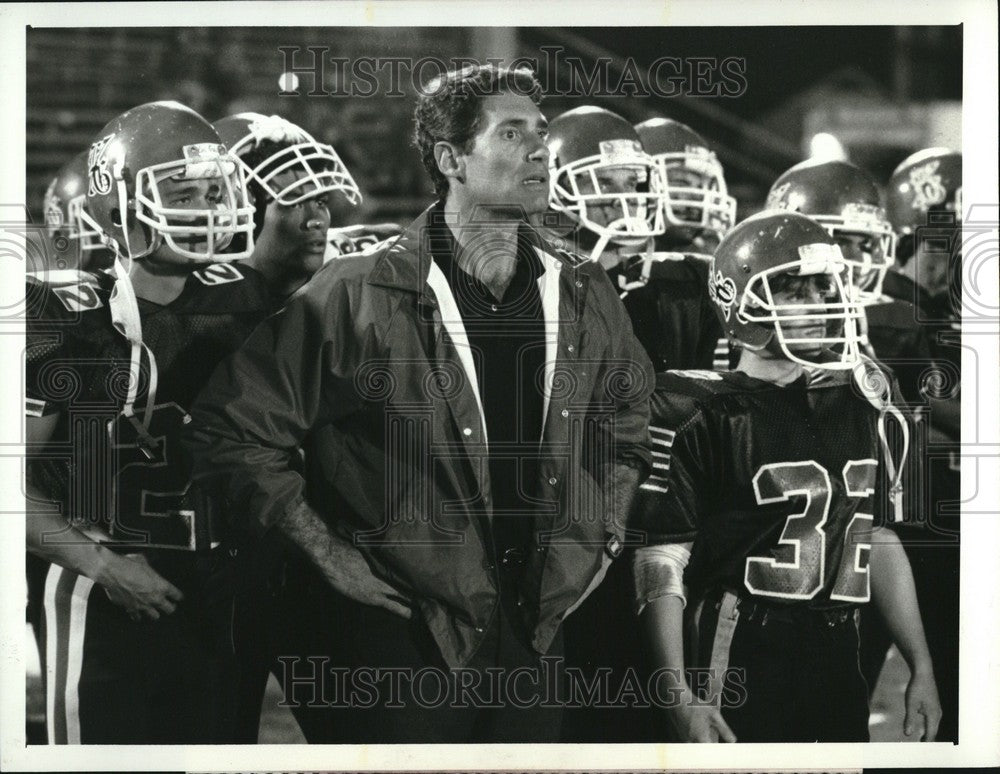 1988 Press Photo Charlie Wedemeyer football coach - Historic Images