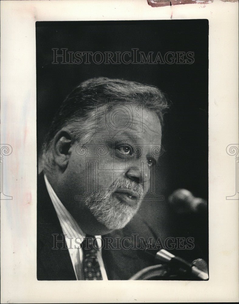 1989 Press Photo A.Bartlett Giamatti - Historic Images