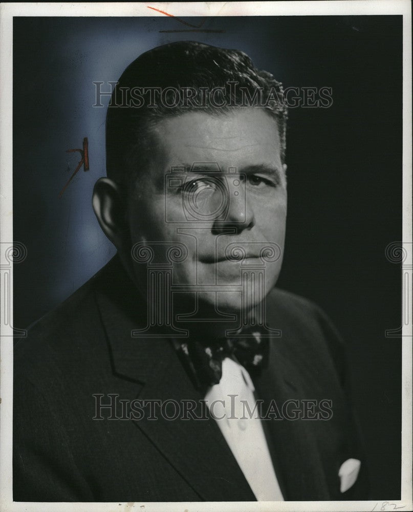 1963 Press Photo Charles F. Moore Junior - Historic Images