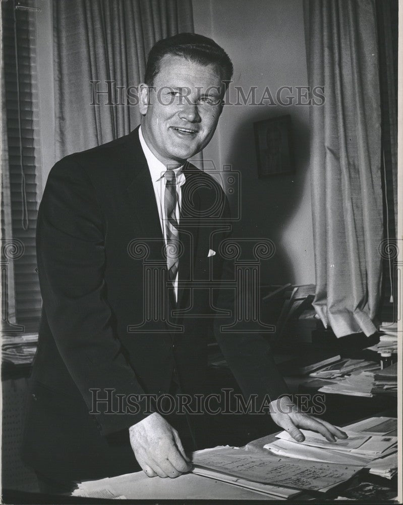 1965 Press Photo Blair Moody Jr. Son US Senator Mich - Historic Images