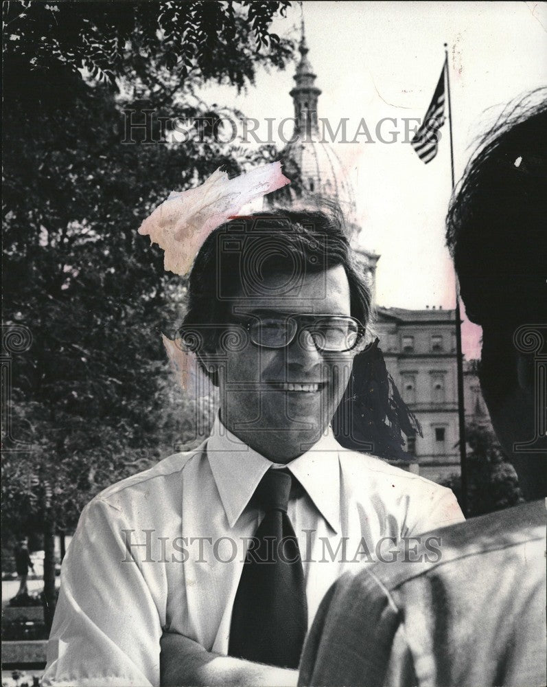 1979 Press Photo Rep. William Broadhead Michigan - Historic Images