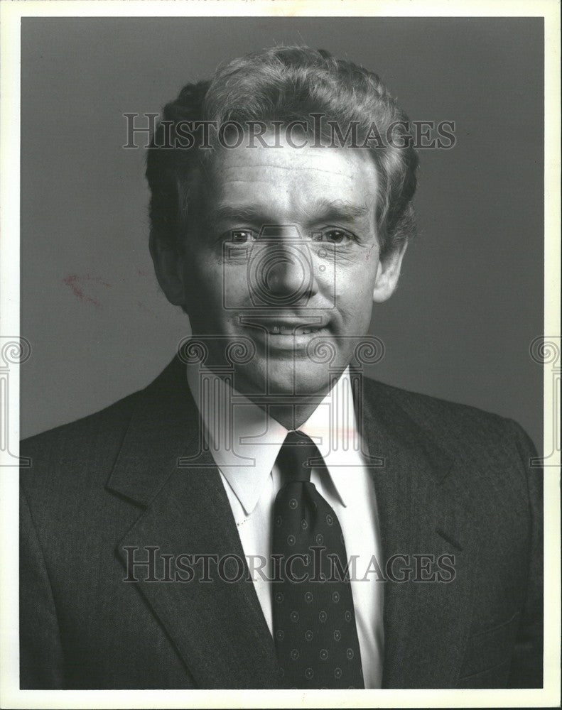 1992 Press Photo Rob Kress Channel 7 weather forecast - Historic Images