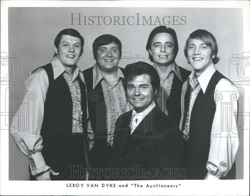 1972 Press Photo Country Music&#39;s Leroy Frank Van Dyke - Historic Images