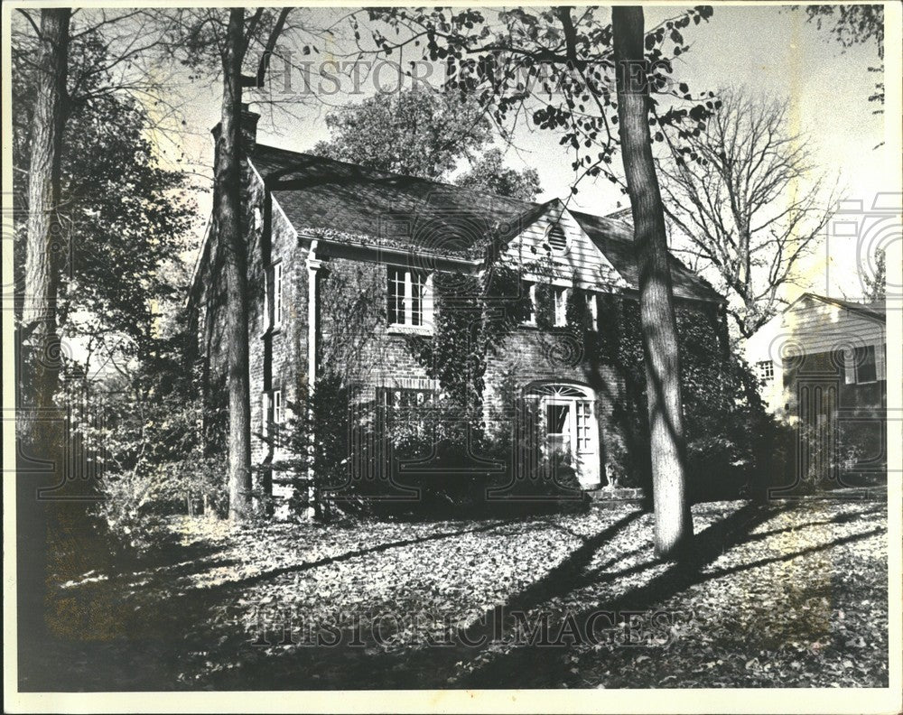 1978 Press Photo Birmingham house sold in &#39;68, zoomed - Historic Images