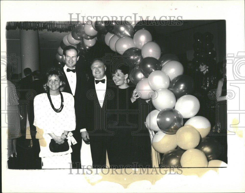 1988 Press Photo Joseph Antonini Meadow Brook Hall Patr - Historic Images