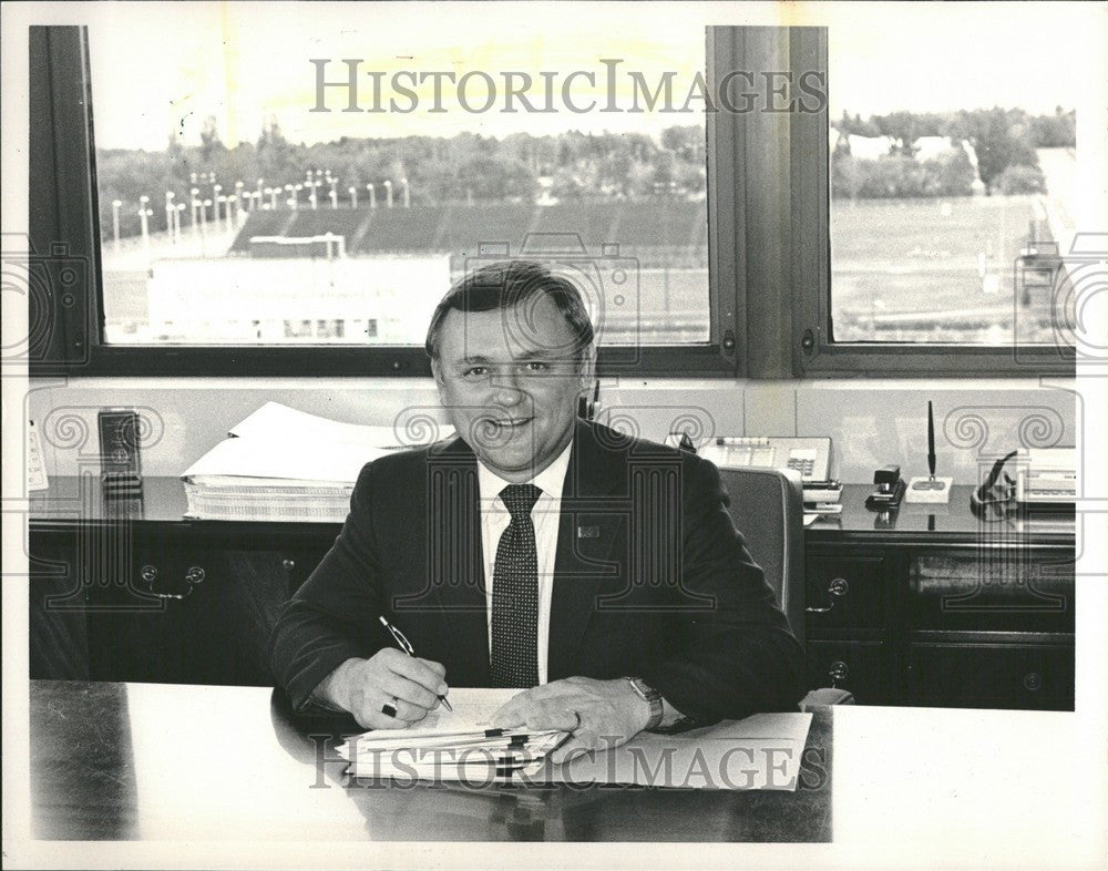 1983 Press Photo Jim Appleberry NMU - Historic Images