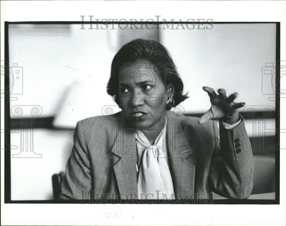 1992 Press Photo Vernice Davis Anthony - Historic Images