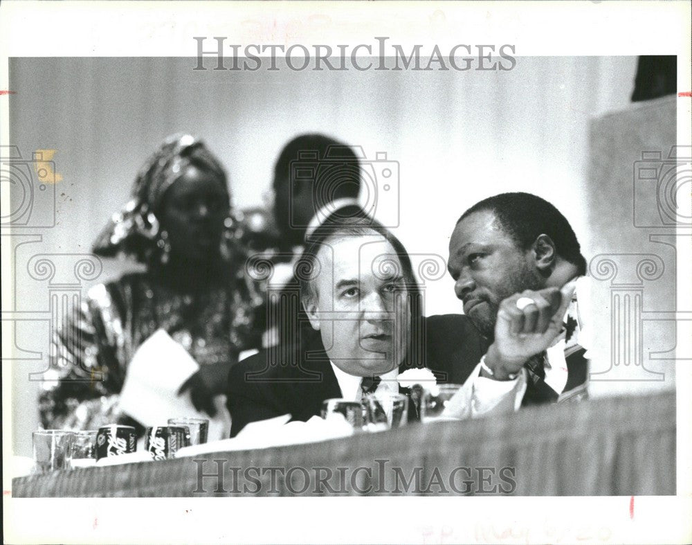 1993 Press Photo Wendell Anthony NAACP Civil Rights - Historic Images