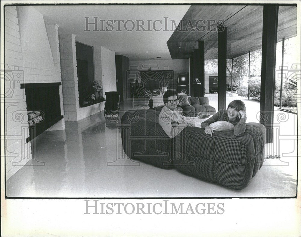 1980 Press Photo Housing Unusual Chris Laurie Sowers - Historic Images