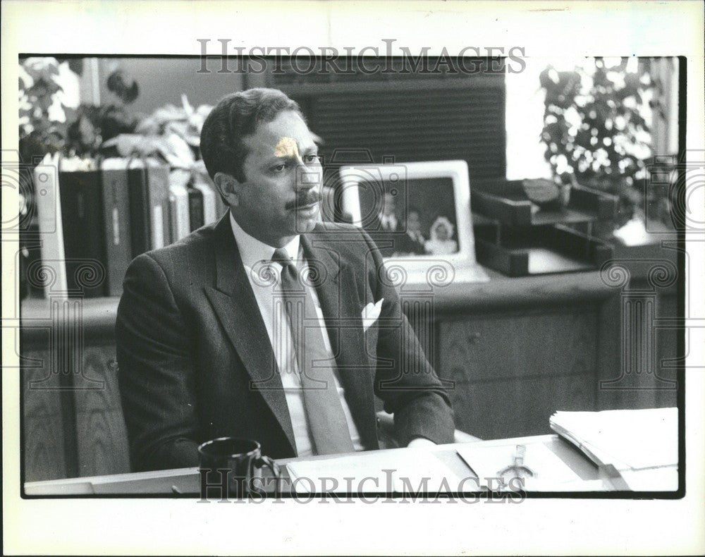 1986 Press Photo Charles Allen - Historic Images