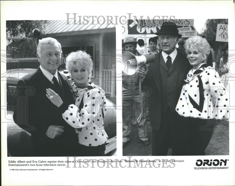 Press Photo Eddie Albert - Historic Images