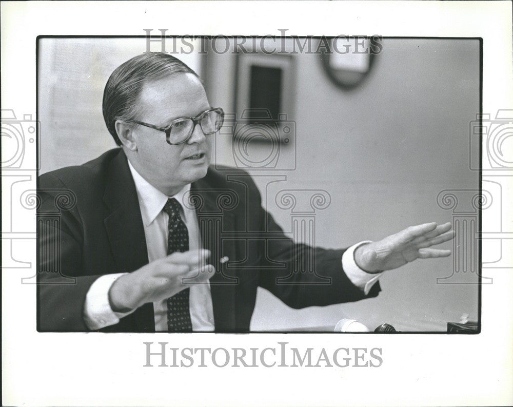 1980 Press Photo Department of Labor Ray Marshall - Historic Images