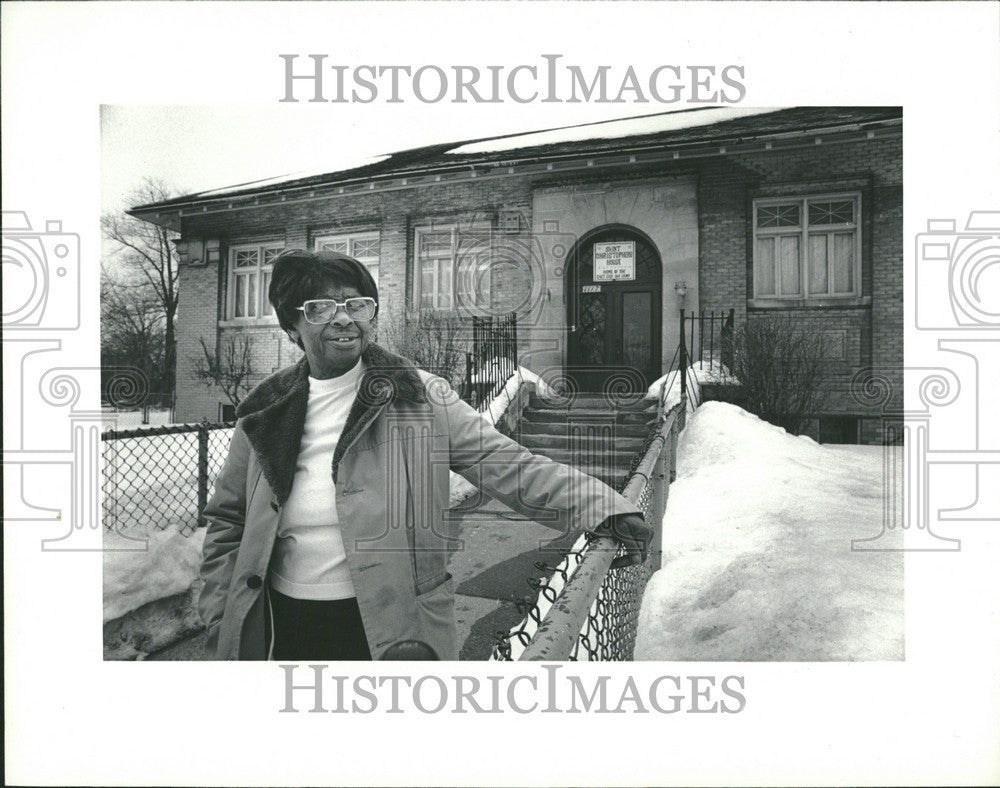 1982 Press Photo Hilda Manson - Historic Images