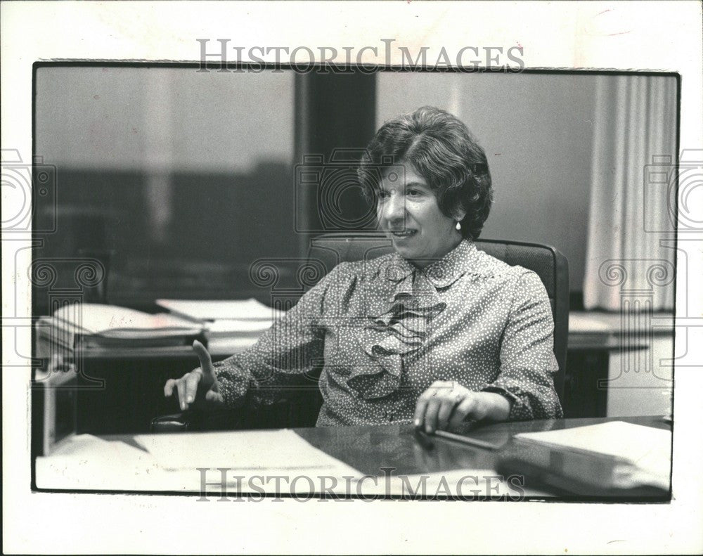 1983 Press Photo Joe Stroud  Editor  Vice President - Historic Images