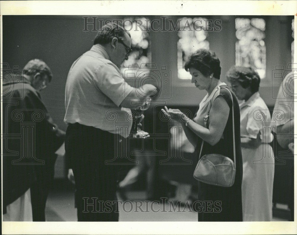 1983 Press Photo dr agnes mansour mass - Historic Images