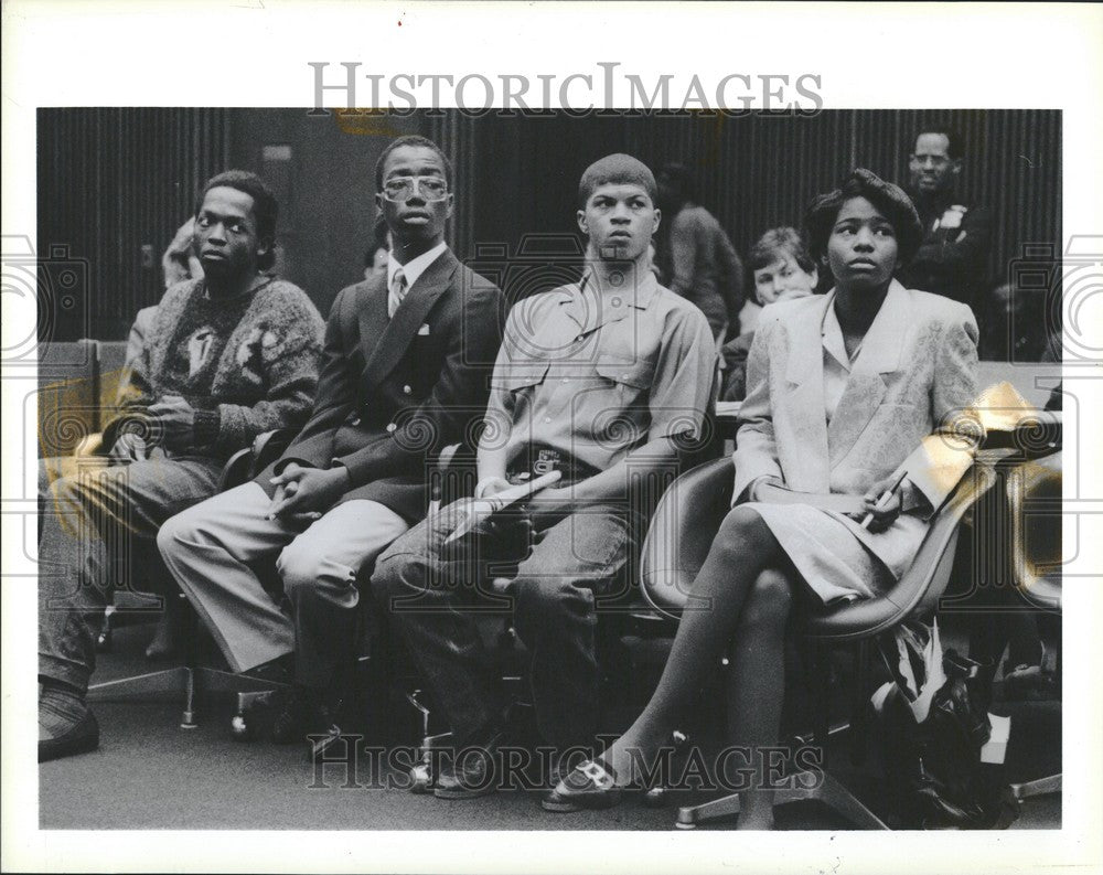 1990 Press Photo Tamarra Marie Marshall - Historic Images