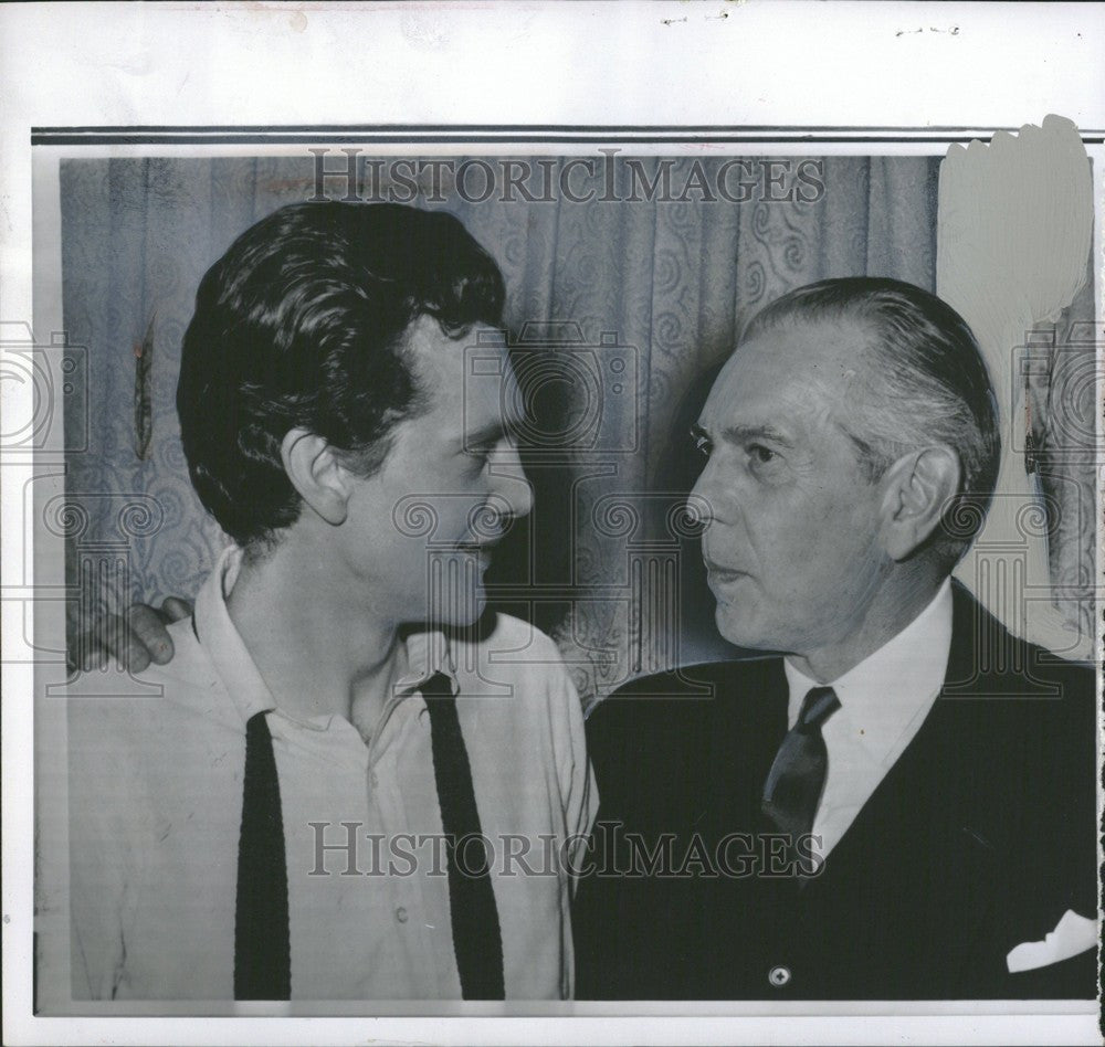 1963 Press Photo Daniel Massey Actor Performer - Historic Images