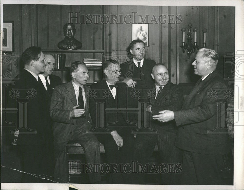 1948 Press Photo Ohoh Cummings Shurnowski Wahlman Marte - Historic Images