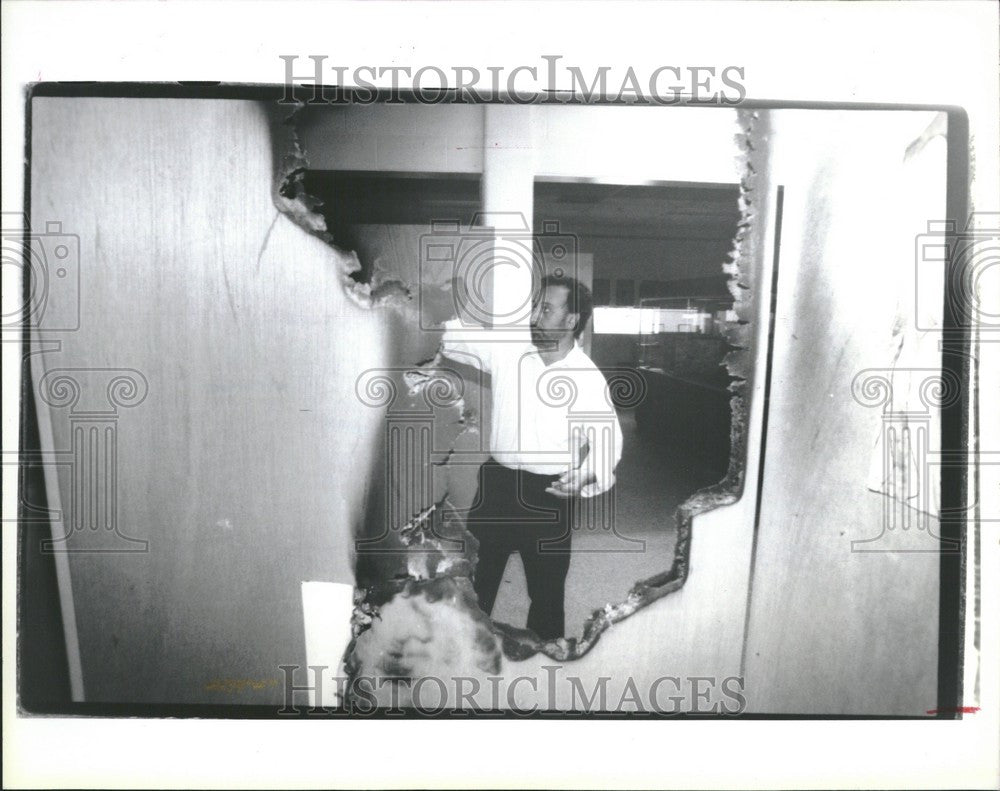 Press Photo Ishmael Ahmed Politician - Historic Images