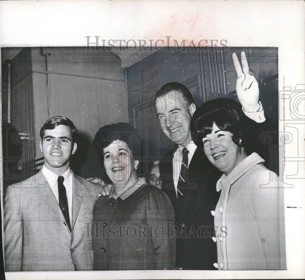 1968 Press Photo Spiro Agnew - Historic Images