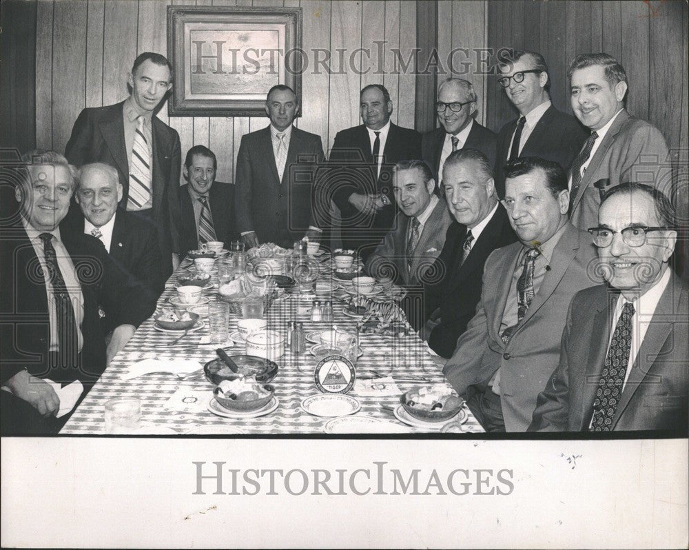 1971 Press Photo Spiro Agnew Vice President Nixon U. S. - Historic Images