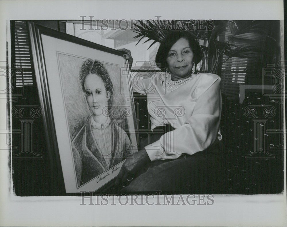 1993 Press Photo Roberta Wright, Writer, Attorney. - Historic Images