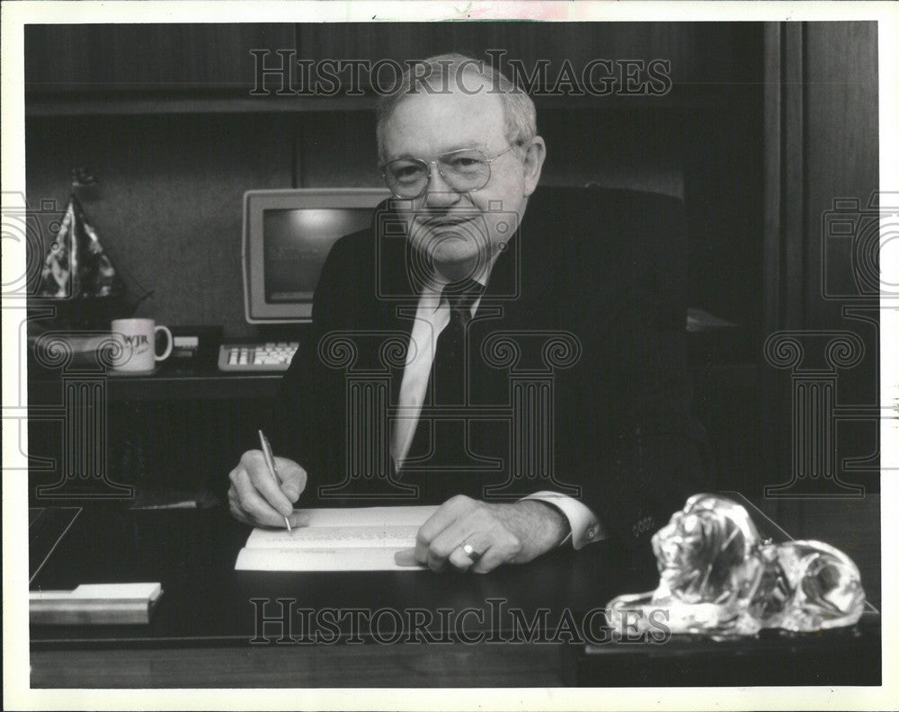 1990 Press Photo Jack Casey - Historic Images