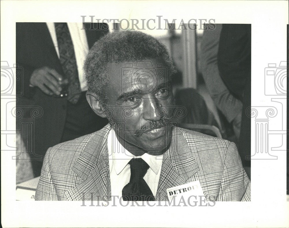 1988 Press Photo Rev. Lonnie Cash - Historic Images