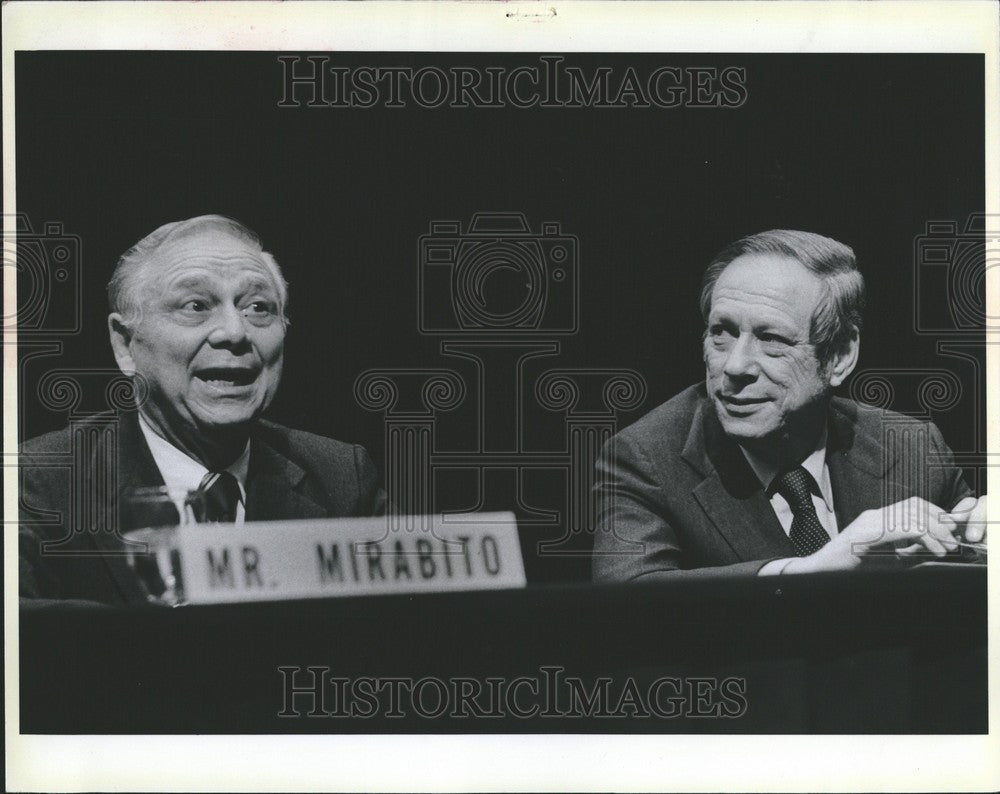 1980 Press Photo Blumenthal, heir, Paul Mirabito - Historic Images