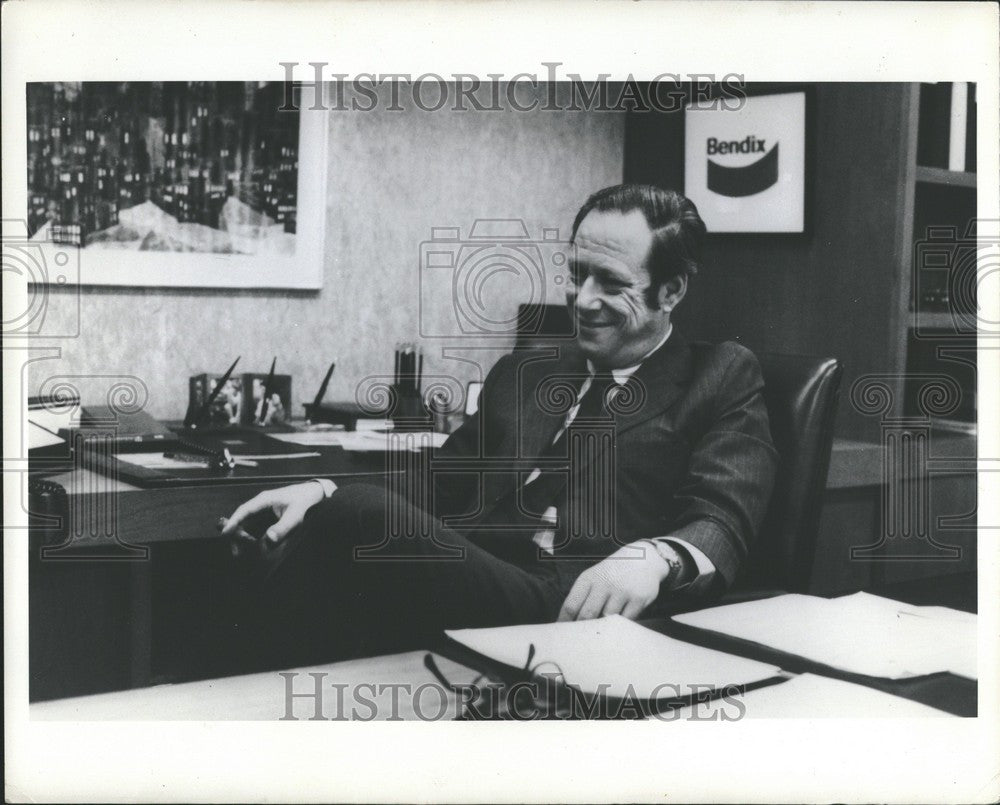 1976 Press Photo Werner Michael Blumenthal - Historic Images