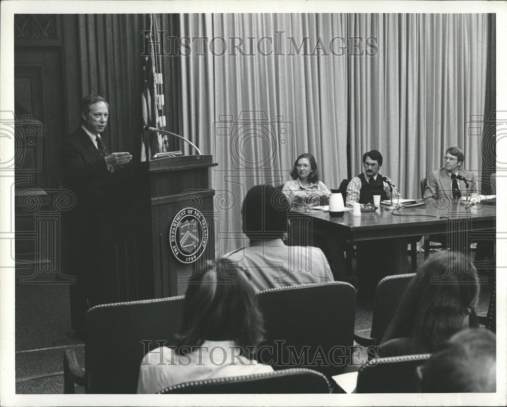 Press Photo W. Michael Blumenthal Secretary Carter - Historic Images