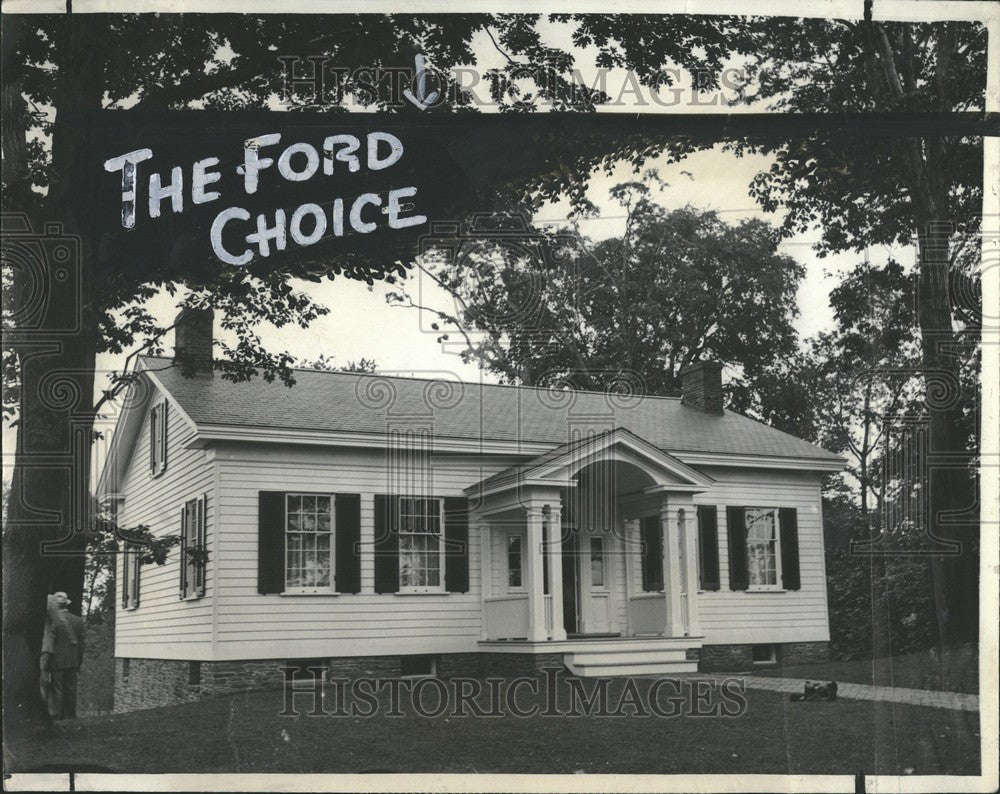 1948 Press Photo Henry Ford Greenfield Village - Historic Images