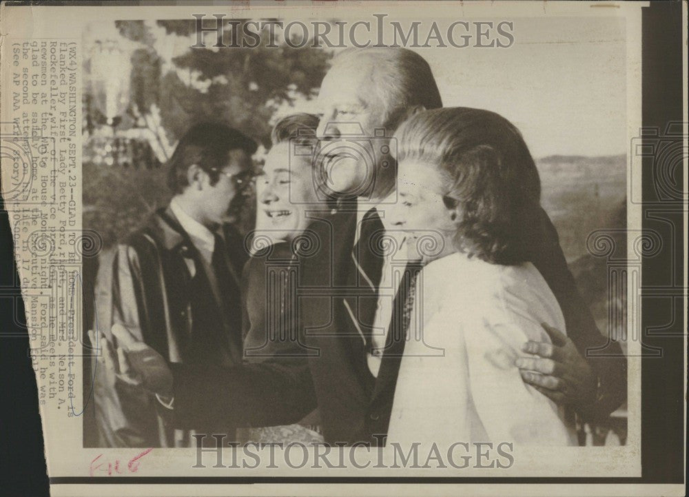 1975 Press Photo elizabeth ford 1st- lady u.s america - Historic Images